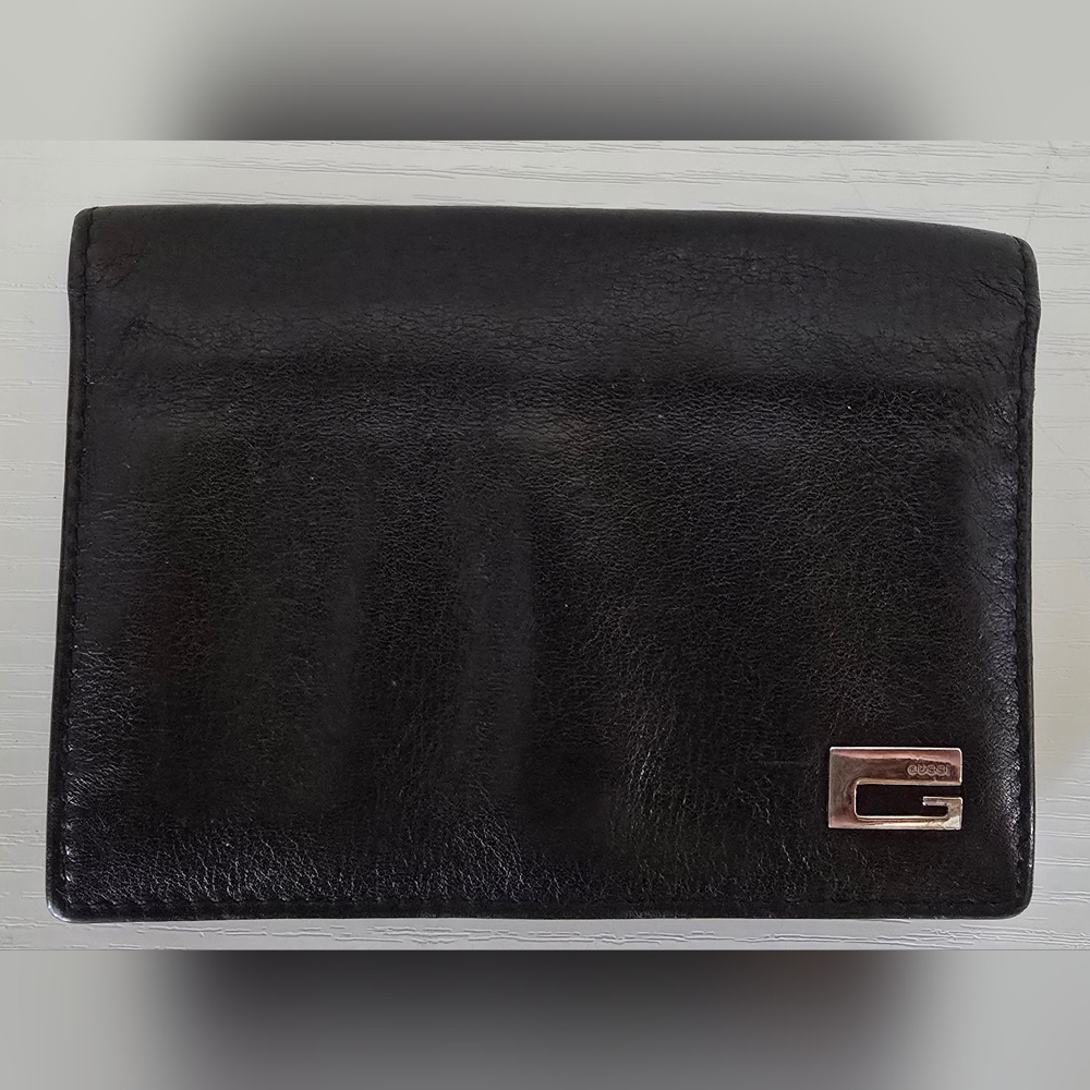 Black Vintage Gucci Multi Card Holder